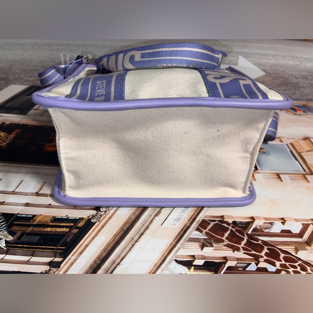 STEVE MADDEN Lavender Webber Tote - Picture 3 of 8
